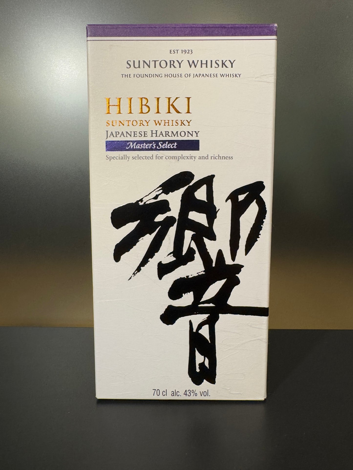 響 HIBIKI Master’s Select (43% Vol.) ＋Carton