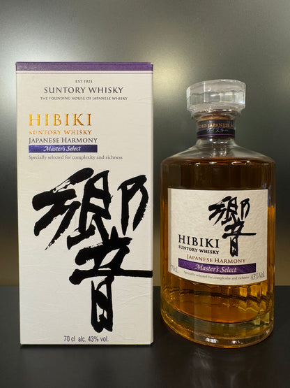 響 HIBIKI Master’s Select (43% Vol.) ＋Carton